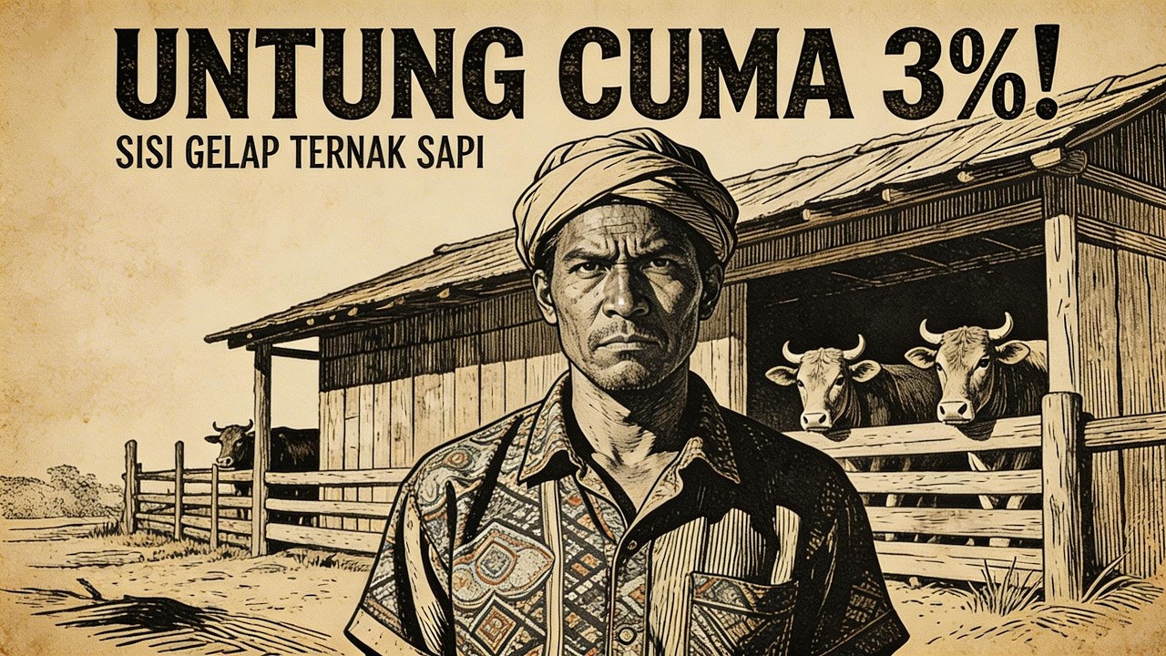 Margin Kecil, Kok Bisa Kaya? Bongkar Realita Ternak Sapi