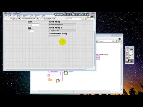 LabVIEW String Bul ve Değiştir