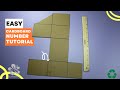 Diy cardboard number 1 tutorial for party decoration centerpiece number pinata ideas 14 x 11