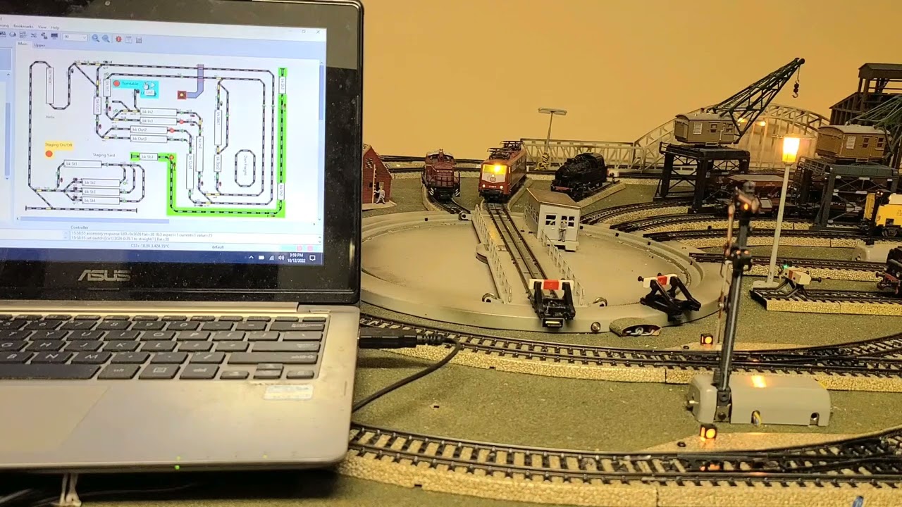 Digital Marklin 7186 turntable