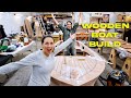 Watch two women craft an incredible wooden boat mj sailing  ep 320