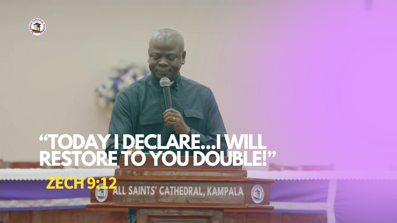 today I declare.... i will restore to you double! (Zec9:12) | Ven. Oliver Ofoegbu