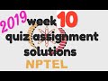 NPTEL |Joy of computing using Python| WEEK 10 QUIZ SOLUTIONS|
