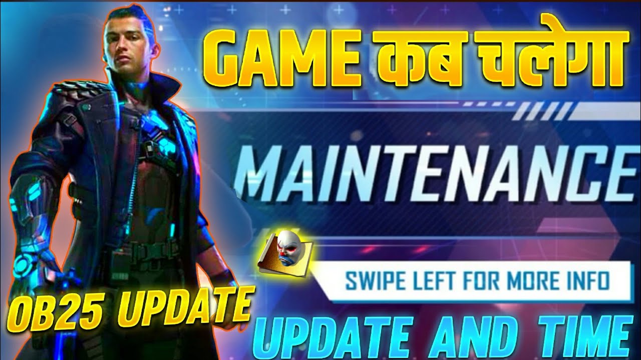 Maintenance Free Fire || 7 December Update Full Details | Free Fire Maintenance Break | Ob 25 Update