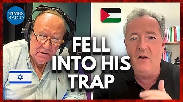 Piers Morgan Gets Visibly Angry When His Trap For Host Backfires!