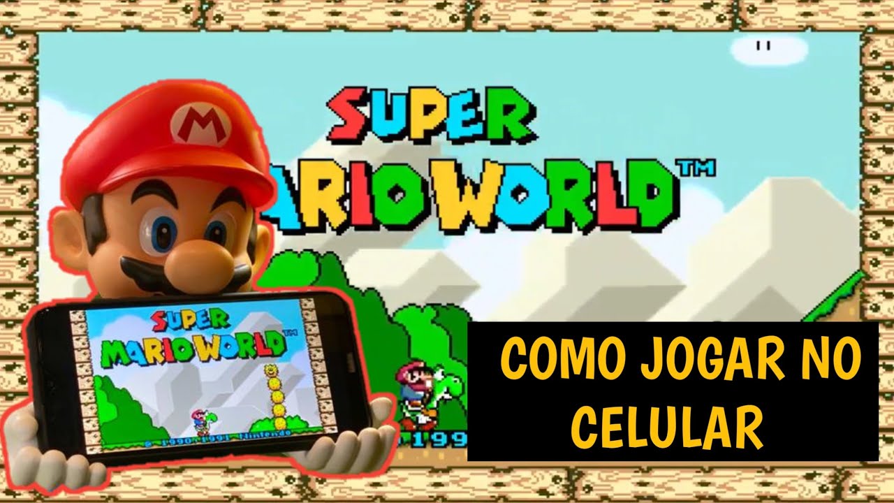 COMO JOGAR SUPER MARIO WORLD NO CELULAR - ATUALIZADO 2022 - YouTube