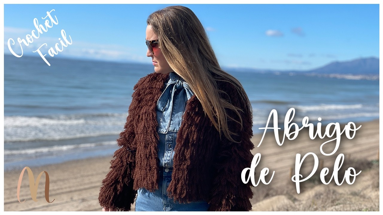 Как связать пальто с эффектом меха: Элегантное, тёплое и особенное | Урок по вязанию крючком