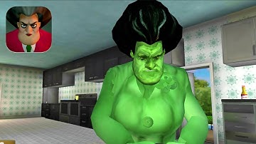 Scary Teacher 3D New Teacher Hulk Part 7 Gameplay Walkthrough (IOS ANDROID)