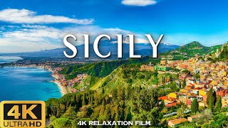 SICILY 4K ULTRA HD (60fps) - Scenic Relaxation Film with Cinematic Music - 4K Relaxation Film