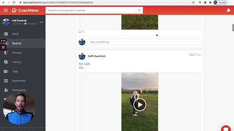 CoachNow - Spaces & Groups