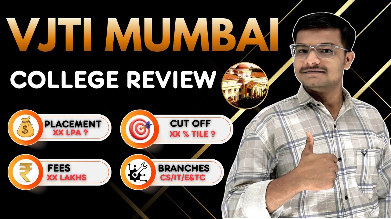 VJTI College Review | Placement Record Of VJTI | Cut Off For VJTI | 