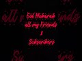 Eid Mubarak all my Friends 2026#eidmubarak #eid #spallab