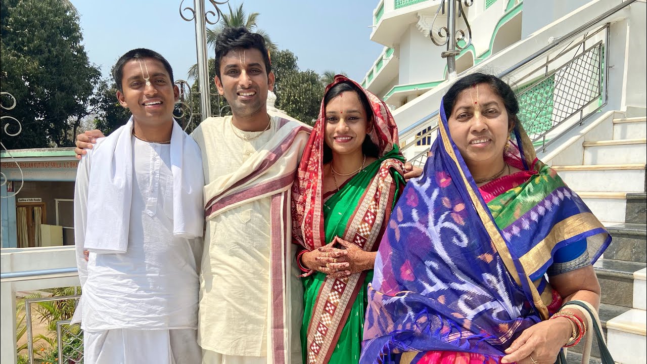 SPIRITUAL MARIAGE RECEPTION AT ISKCON BBSR