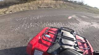 GoPro: Honda 420 Rancher trail riding