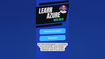 Choosing the Right Azure Storage Tier for Infrequently Accessed Data! #azure #quiz #training