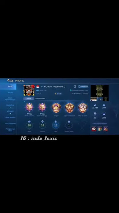 STORY WA MOBILE LEGENDS 30 DETIK