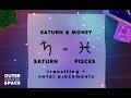 Saturn in Pisces + Money 💸🪐 a few considerations for transiting Saturn + Saturn in the 12th/Pisces