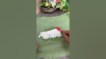 Thumbnail of instant way to make lontong leaves (non-debm) #PM