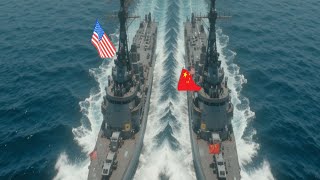 Chinese ship challenged the incorrect US Navy destroyer - BIG MISTAKE