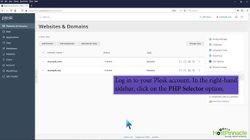 How to Change the PHP Version via CloudLinux Selector in Plesk   HostPinnacle