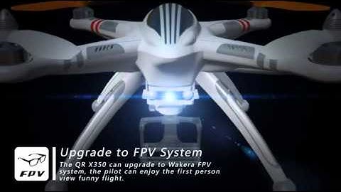 WALKERA QR X350 GPS Drone Brushless UFO Introduction