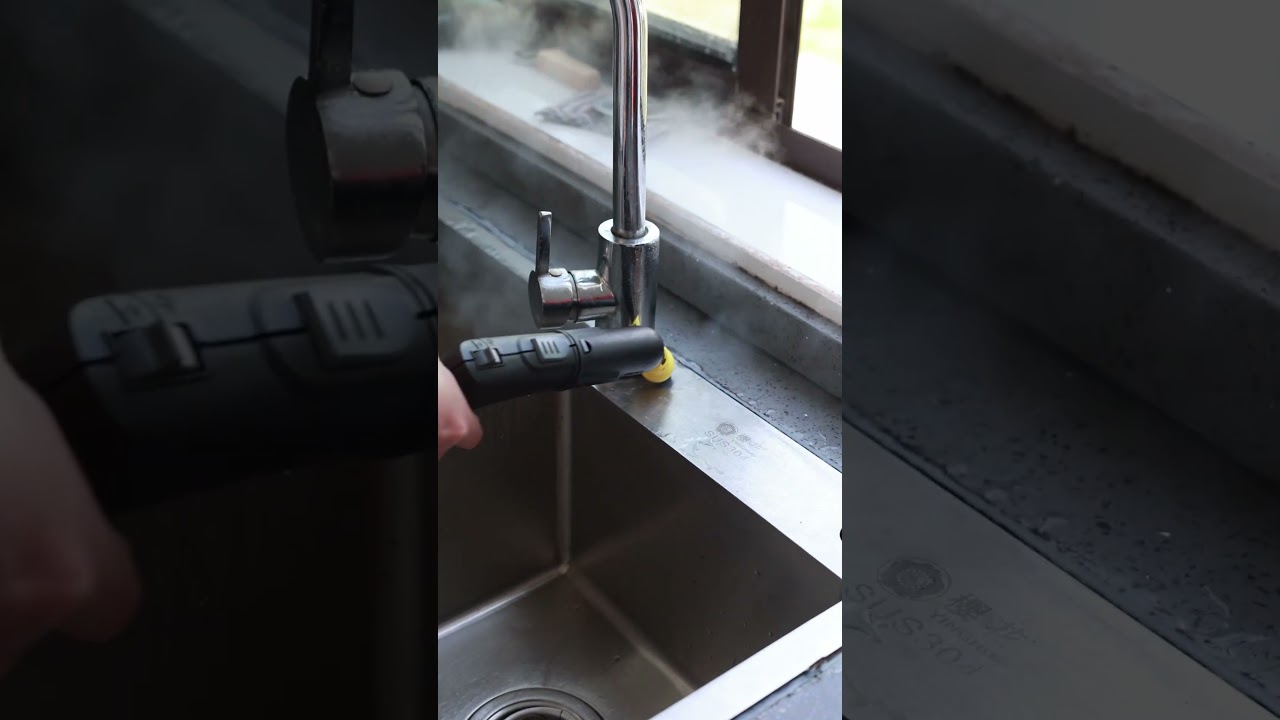 Cleaning difficult areas with Karcher;s Steam Cleaners 