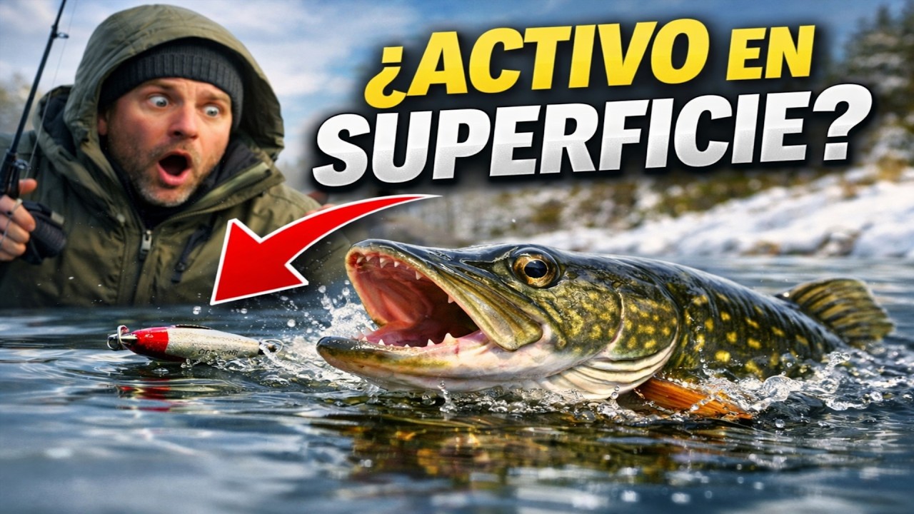 El 99% de los pescadores no sabe ESTO sobre el lucio en invierno. La verdad que te ocultaron.