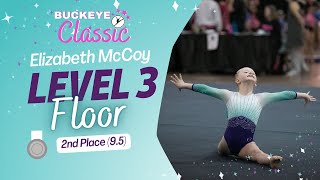 Level 3 Floor Routine (9.5) - Buckeye Classic 2023