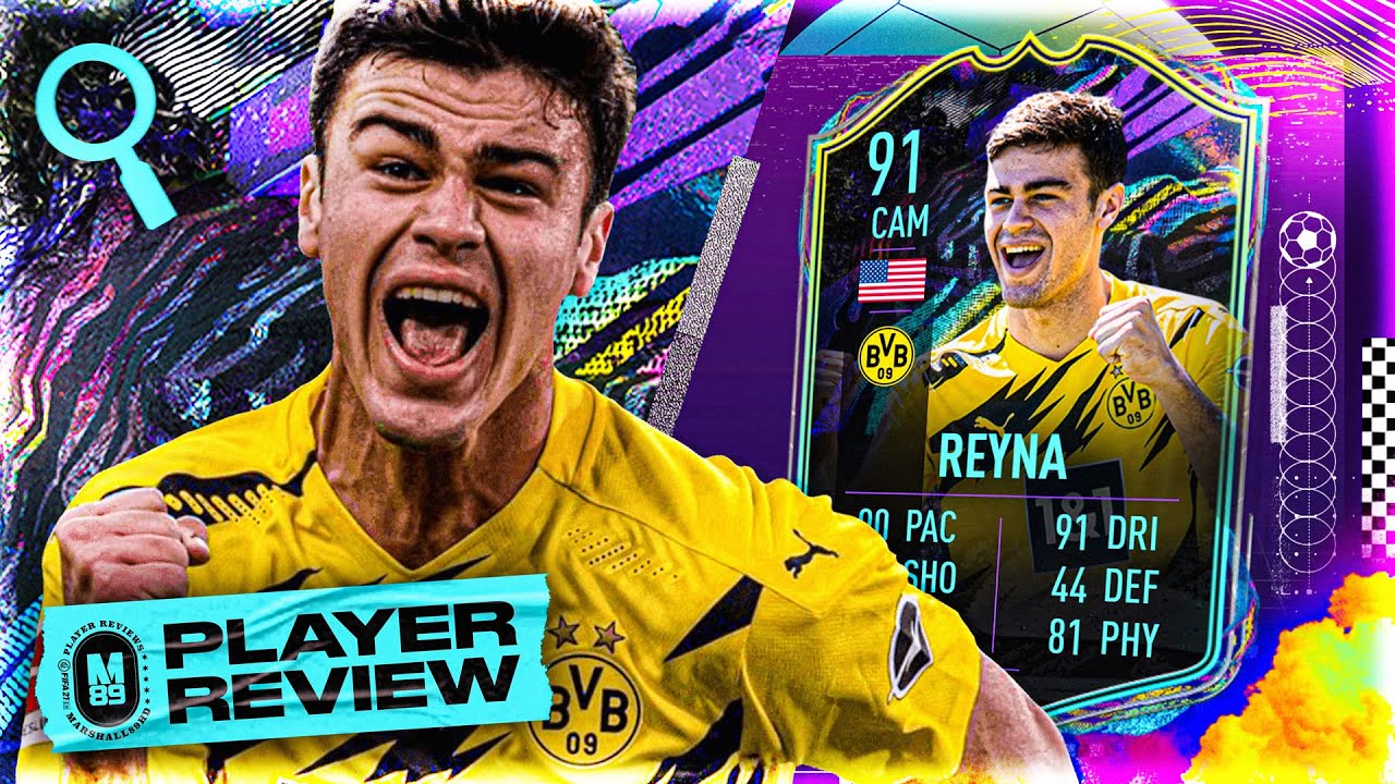 91 FUTURE STARS REYNA PLAYER REVIEW! | FUTURE STARS REVIEW | FIFA 21 Ultimate Team