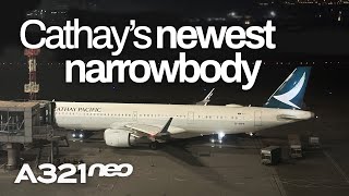 Cathay Pacific A321neo Economy Class | Chongqing ✈ Hong Kong