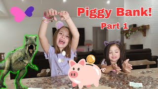 Piggy Banks Part 1 ...and see who's going to eat crickets?!? Yuck! by Madison and Tessa 174 views 2 months ago 5 minutes, 15 seconds