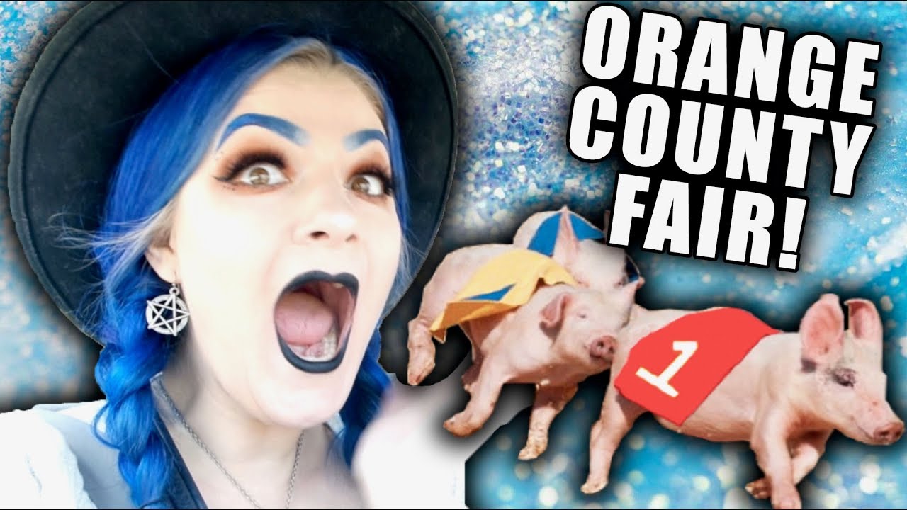 We went to the Orange County State Fair!