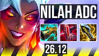 NILAH & Taric vs CAITLYN & Nautilus (ADC) | EUW Diamond | 26.12