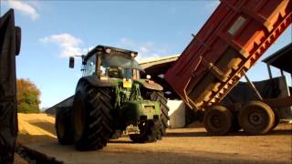 Ensilage de maïs 2014, seconde partie du chantier 6 avec une Krone big X800 et son bec 10 rangs !