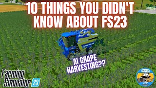 10 THINGS YOU DIDN'T KNOW ABOUT - Farming Simulator 23