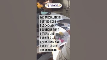 Revolutionize your business operations with powerful Blockchain Technology! | Haasa Software |