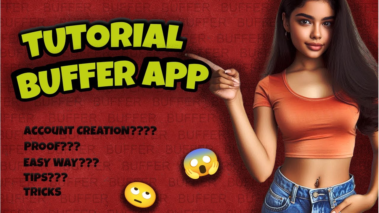 How to Create Account of Buffer Application - YouTube