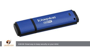 Kingston Digital 8GB Data Traveler AES Encrypted Vault Privacy 256Bit 3.0 USB Flash Drive with ESET