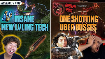 INSANE NEW LEVELING TECH And Uber Boss ONE SHOTS BUILD