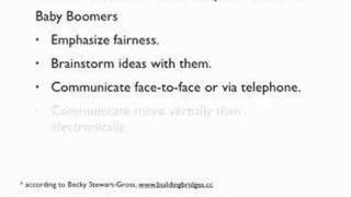 Intergenerational Communications