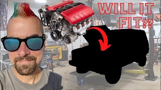 Craziest LS swap project yet... Will it fit? Super Trooper EP 1