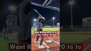 How To Feel Like Youre Pulling Balls To The Opposite Field