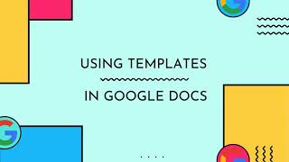 Using Templates in Google Docs News