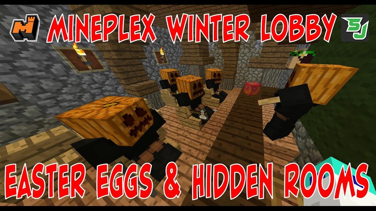 Mineplex Winter Christmas Lobby Easter Eggs, Secrets & Hidden Rooms ...