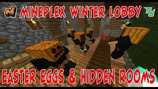 Mineplex Winter Christmas Lobby Easter Eggs, Secrets &amp; Hidden Rooms