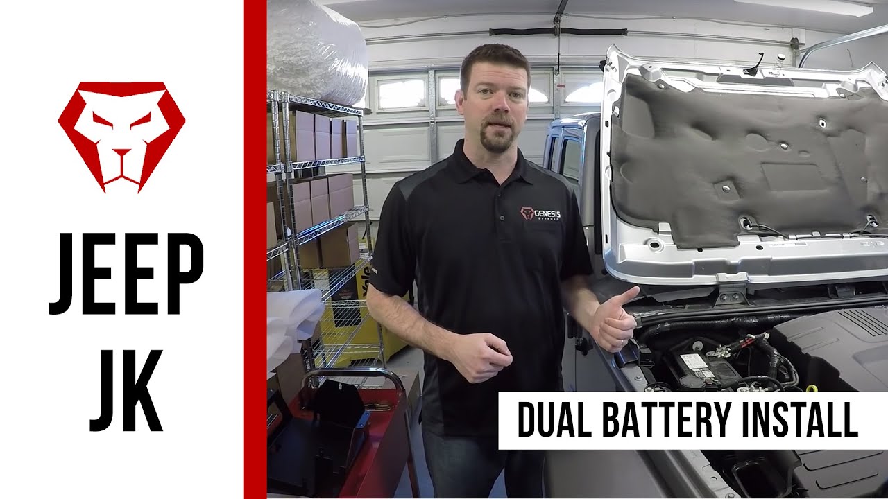 Installation Instructions for the Jeep JK Dual Battery Kit YouTube