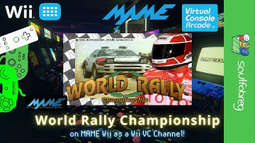 World Rally Championship (MAME) in MAME Wii as a Wii VC Channel | saulfabreg Wii VC