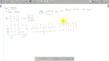 Invers Matriks 3x3 Gauss Jordan