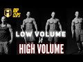 Ref:efsJq2QDjOg Low volume vs high volume training | whats the best way  | christian thibaudeau | rbp clips
