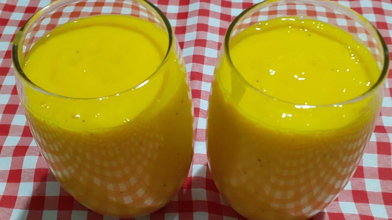 Como fazer suco de manga e maracujá?